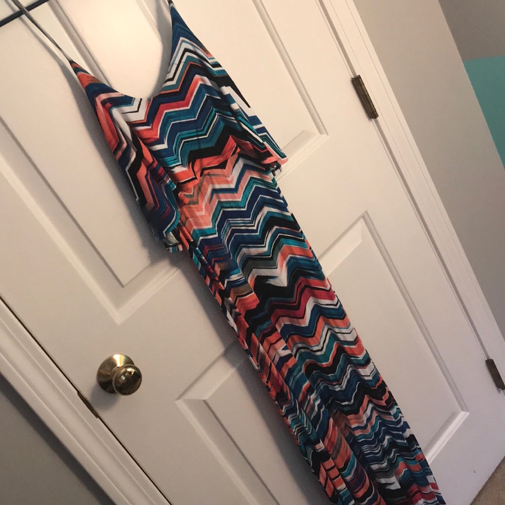 Patterned maxi dress